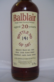 Balblair 20