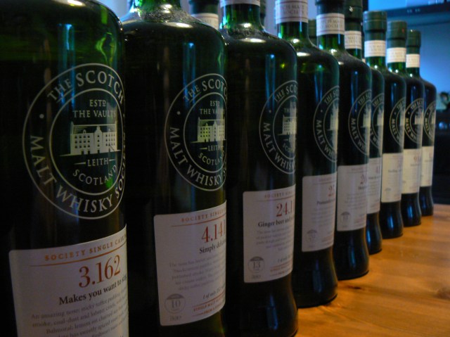 De SMWS flessen
