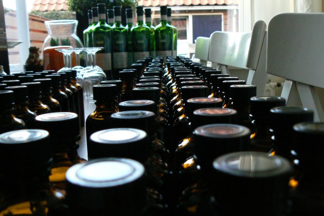 Een tafel vol samples