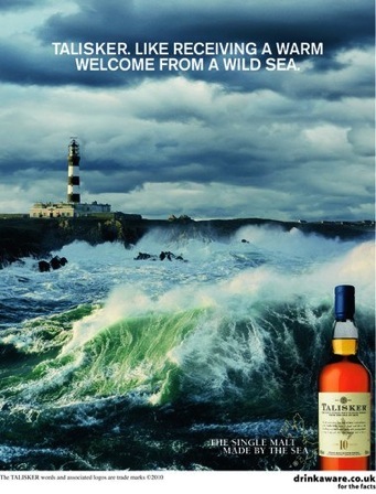 Talisker advertentie Talisker advertentie