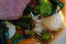 Great food (with flowers!) at 28 Queen Street