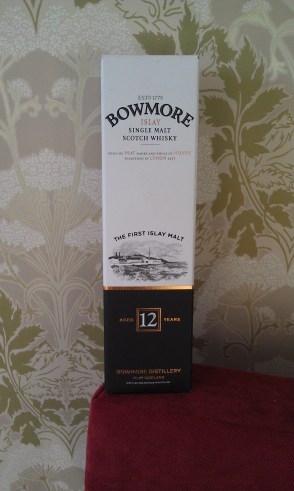 Bowmore 12, up for grabs!