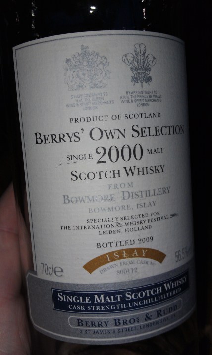Bowmore 2000-2009, Berry Brothers & Rudd
