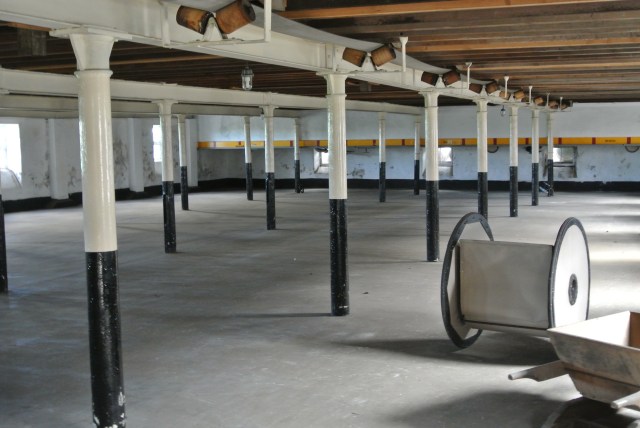 BenRiach's malt floor