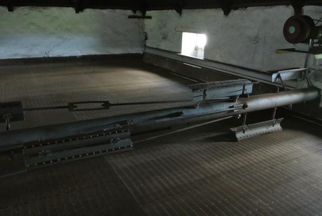 The kiln from the inside