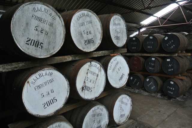Casks at Balblair