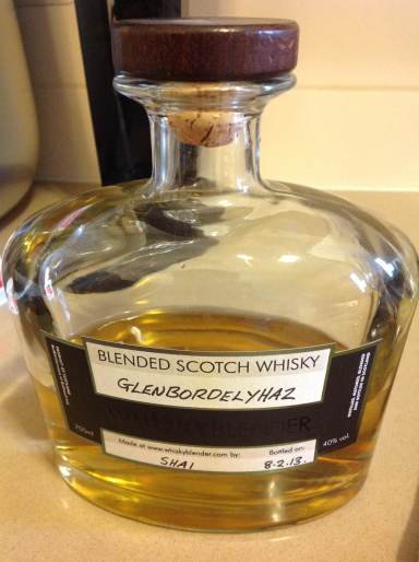 Shai's go at whiskyblender