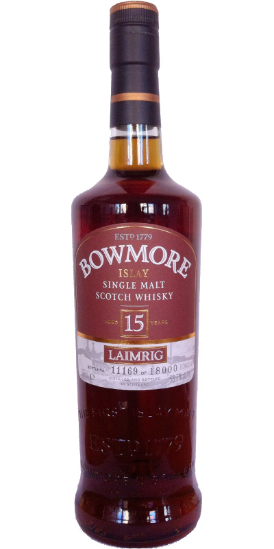 Bowmore Laimrig, 15yo. Image from Whiskybase