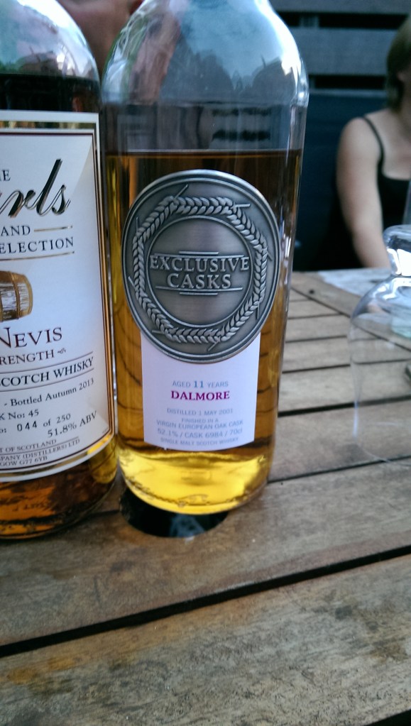 Dalmore Virgin Oak. I had it before and would NOT have recognized it. Lots of oak going on here.