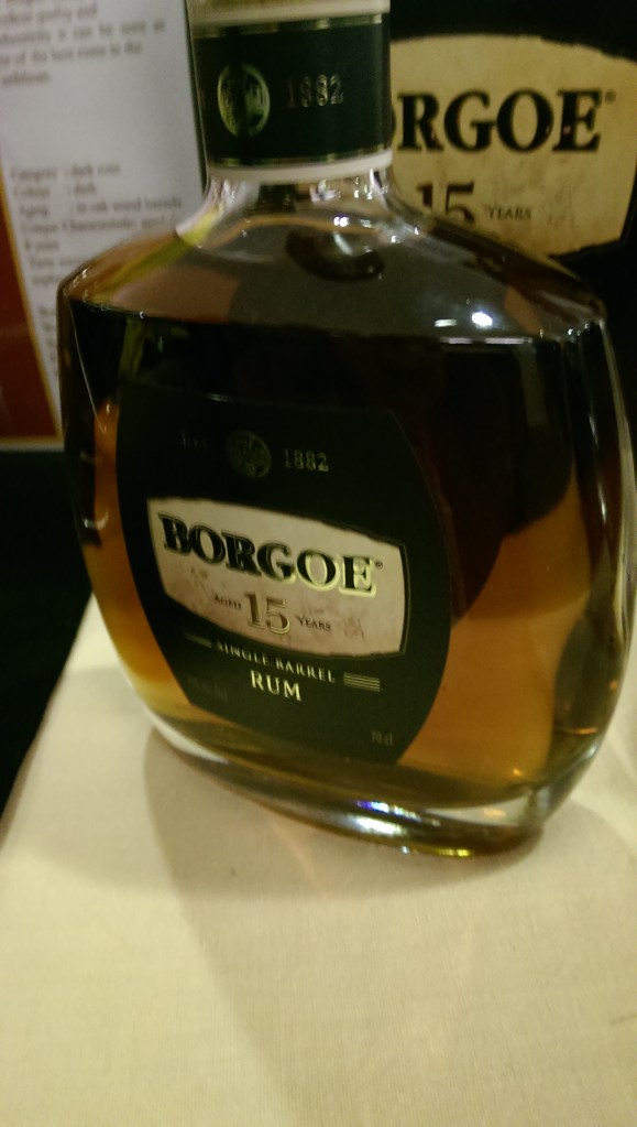 Borgoe rum from Suriname. Pretty good, pretty spicy