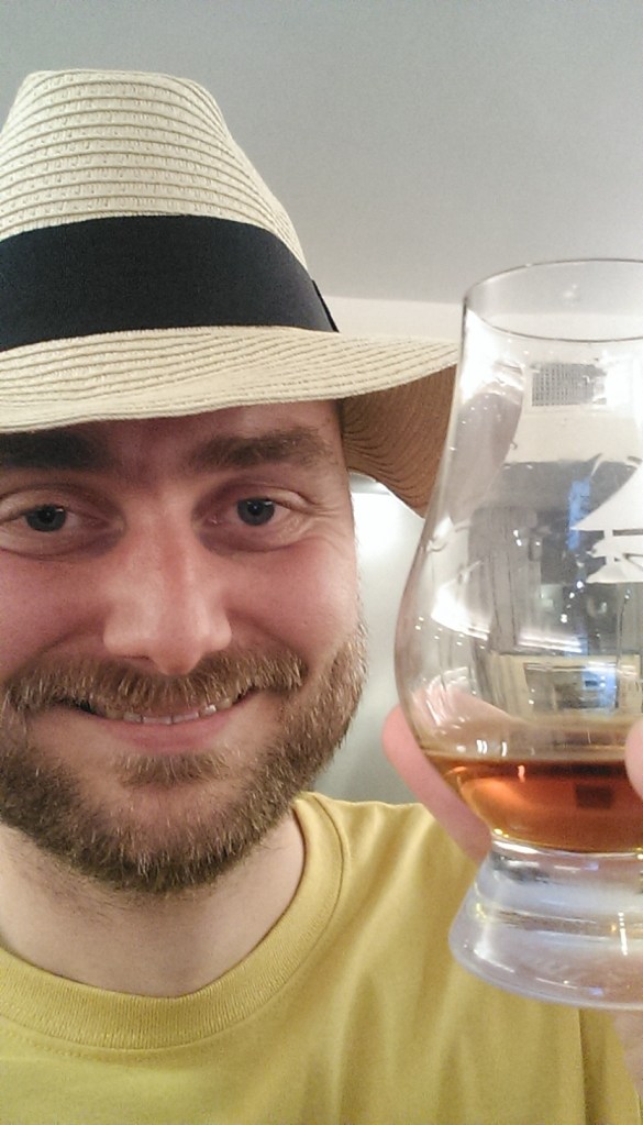 Me being an idiot. Drinking the Don Abuelo Centuria. A really great rum. Depth, character, sweetness, spicy. This year we were in time for the hat.