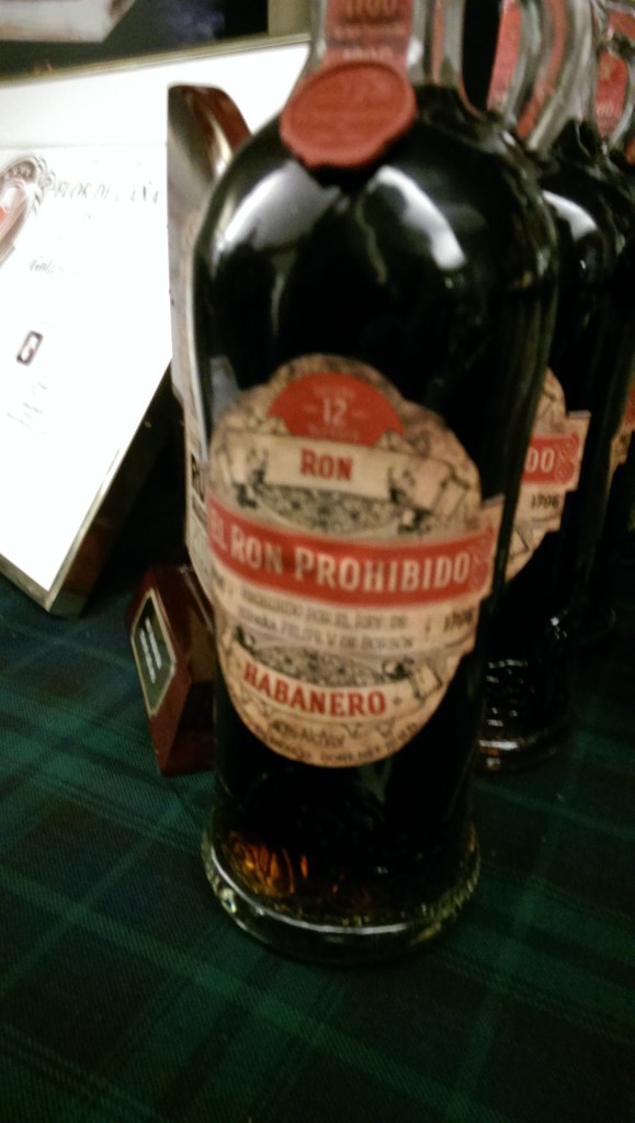 Ron Prohibido. Buttery on the nose, and the palate, and the finish. Just not it.