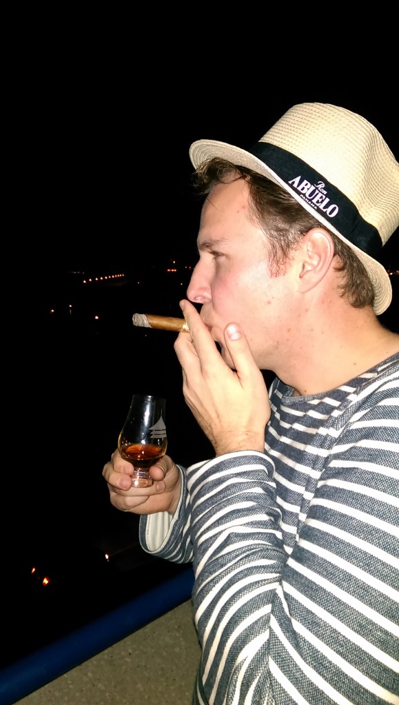 Marlon with the same cigar. He enjoyed it more.