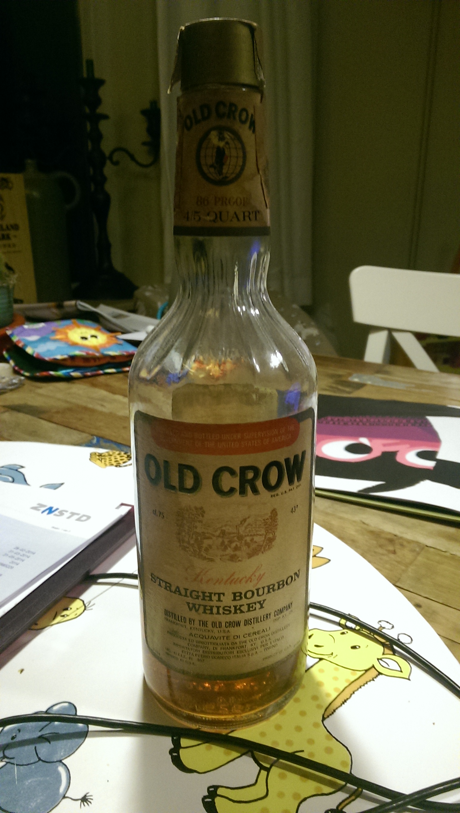 Old Crow, 43% +/- 1970 | Malt Fascination