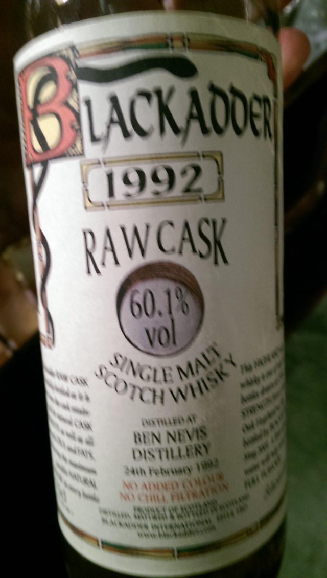 Big and typically Ben Nevis with some lovely strange flavors