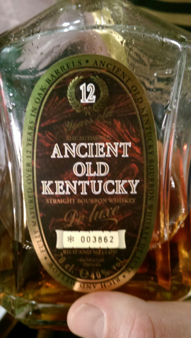 Maybe just a tad over oaked, but very drinkable for something that states 'Ancient Old' and 'Deluxe' on the label