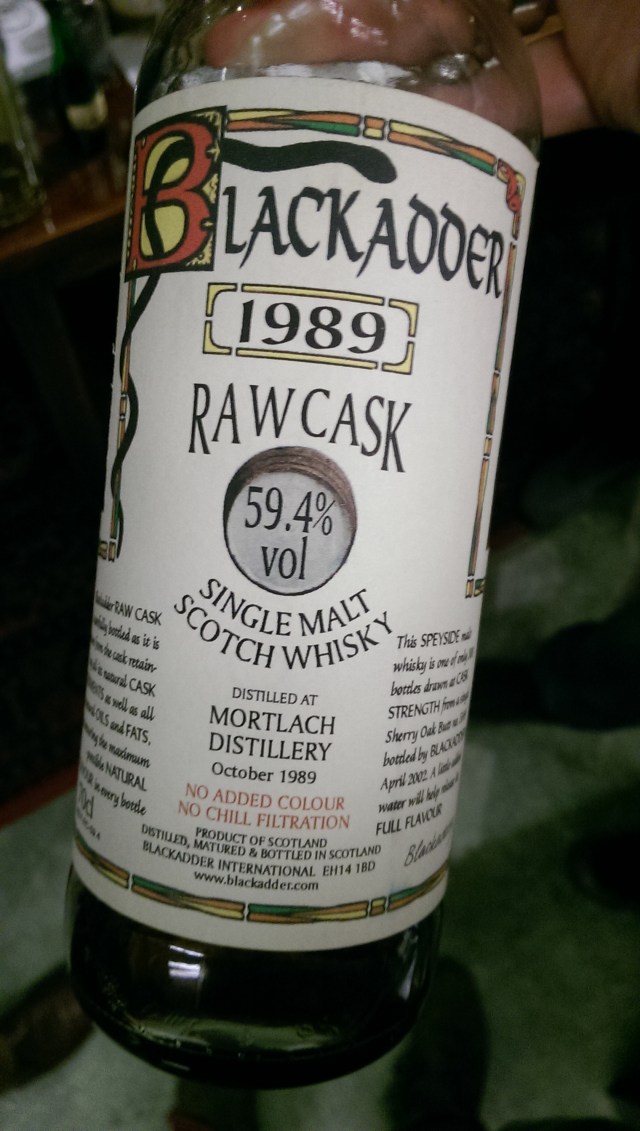 On of my favorites. Big and rich Mortlach, massive flavor.