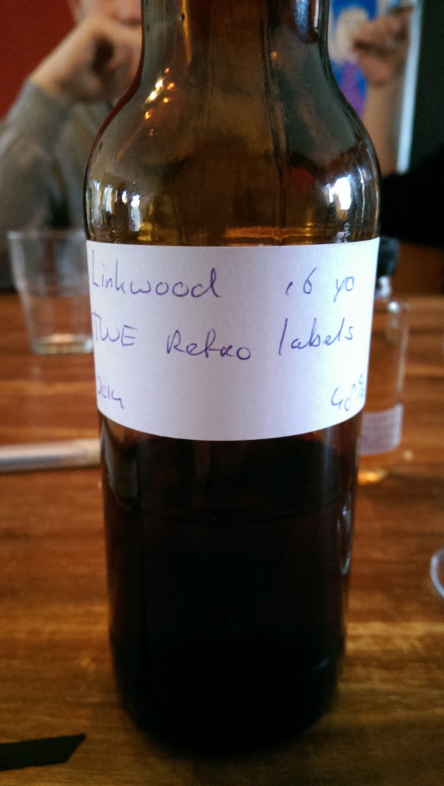 My Linkwood 16 from TWE. Pretty good, if I may say so.