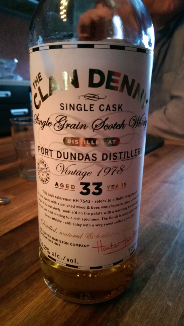 Sort of recognizable, but with a massive suggestion of brandy / armagnac / cognac. Very interesting!