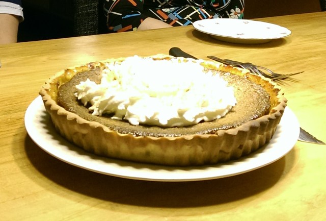 Pumpkin Pie for dessert