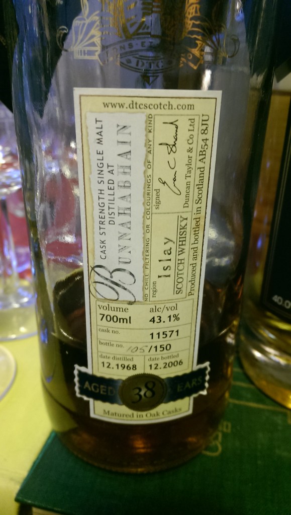 Bunnahabhain 1968. Different from what I expected but very good.