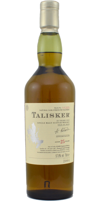 Talisker 25 years old, 2004 bottling, 57.8% | Malt Fascination